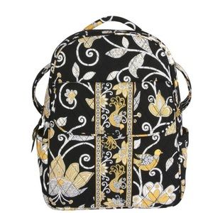 Vera Bradley Yellow Bird Campus Backpack